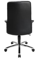 Topstar Chefsessel Premium Point 100, 7909D60 Kunstleder schwarz, Gestell chrom