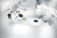 SIGEL Aufkleber Christmas Lettering CS120 Schrift, silber 45,0 x 50,0 mm, 200 Et