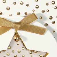 10 SIGEL Weihnachtskarten Confetti Star DIN A6