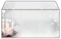 50 SIGEL Weihnachtsbriefumschläge Christmas Silence...