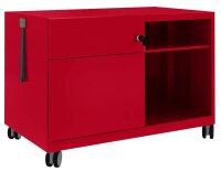 BISLEY Note™ Caddy Rollcontainer kardinalrot 2...