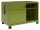 BISLEY Note™ Caddy Rollcontainer grün 2 Auszüge 80,0 x 49,0 x 56,3 cm