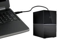 Western Digital My Book Duo 16 TB externe HDD-Festplatte...