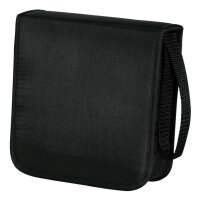 hama 40er CD-/DVD-Tasche Wallet schwarz, 1 St.
