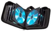 hama 40er CD-/DVD-Tasche Wallet schwarz, 1 St.