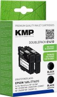 KMP E141D schwarz Druckerpatronen kompatibel zu EPSON...