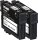 KMP E141D schwarz Druckerpatronen kompatibel zu EPSON 16XL (T1631), 2er-Set