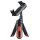 hama Pocket II Rotation Ministativ für Smartphones schwarz, rot