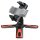 hama Pocket II Rotation Ministativ für Smartphones schwarz, rot