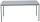Gürkan Mehrzwecktisch grau rechteckig, Vierkantrohr grau, 160,0 x 80,0 x 75,0 cm