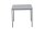 Gürkan Mehrzwecktisch grau quadratisch, Vierkantrohr grau, 80,0 x 80,0 x 75,0 cm