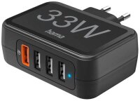 hama Ladeadapter schwarz, 33 Watt