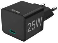 hama Ladeadapter schwarz, 25 Watt