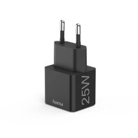 hama Ladeadapter schwarz, 25 Watt