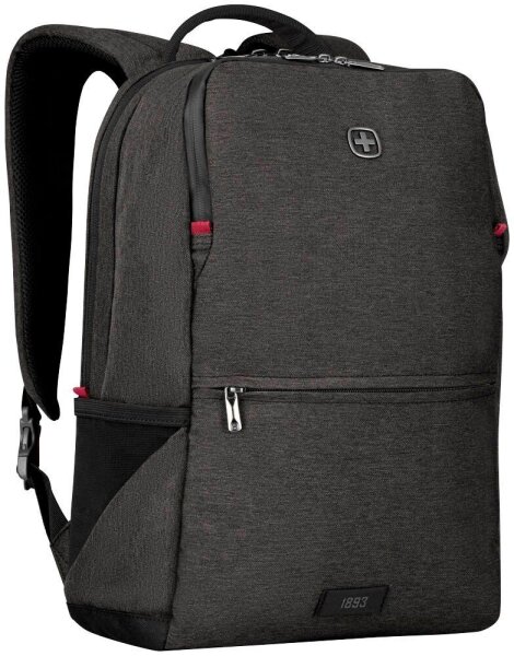 WENGER Laptop-Rucksack MX Reload Kunstfaser grau 17,0 l bis 35,6 cm (14 Zoll)