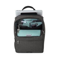 WENGER Laptop-Rucksack MX Reload Kunstfaser grau 17,0 l bis 35,6 cm (14 Zoll)