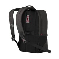WENGER Laptop-Rucksack MX Reload Kunstfaser grau 17,0 l bis 35,6 cm (14 Zoll)