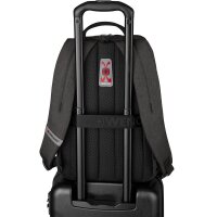 WENGER Laptop-Rucksack MX Reload Kunstfaser grau 17,0 l bis 35,6 cm (14 Zoll)