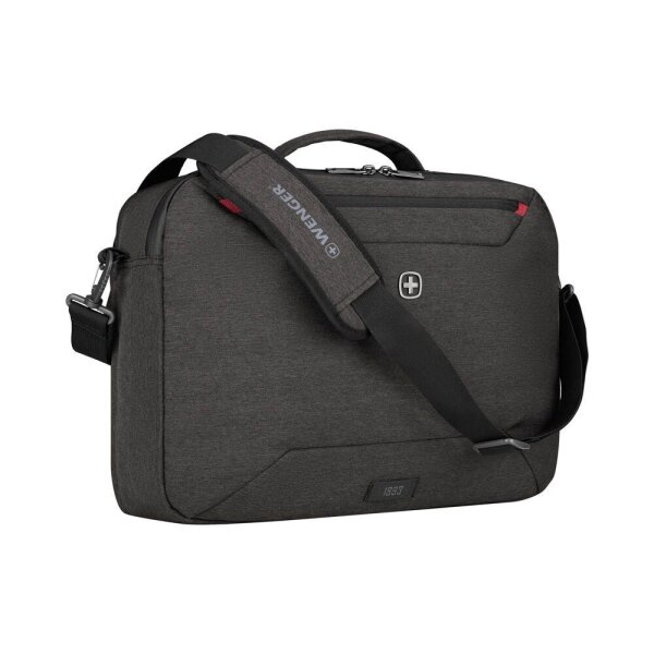 WENGER Laptoptasche MX Commute Kunstfaser grau 611640 bis 40,6 cm (16 Zoll)