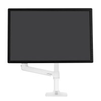 ergotron Monitor-Halterung LX mit hoher Säule 45-537-216 weiß für 1 Monitor, Tischklemme, Tischbohrung