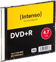 Intenso DVD+R 4,7 GB, 10 St.