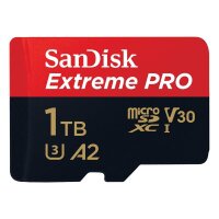 SanDisk Speicherkarte microSDXC-Card Extrem PRO, 1 TB, 1 St.