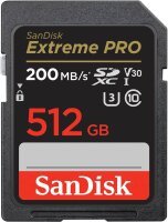 SanDisk Speicherkarte SDXC-Card Extreme PRO, 512 GB, 1 St.