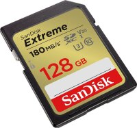 SanDisk Speicherkarte SDXC-Card Extreme, 128 GB, 1 St.