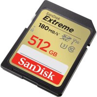 SanDisk Speicherkarte SDXC-Card Extreme 512 GB
