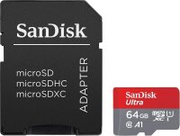SanDisk Speicherkarte microSDXC Ultra 64 GB