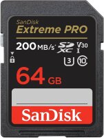SanDisk Speicherkarte SDXC-Card Extreme PRO, 64 GB, 1 St.