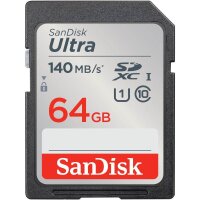 SanDisk Speicherkarte SDXC-Card Ultra, 64 GB, 1 St.