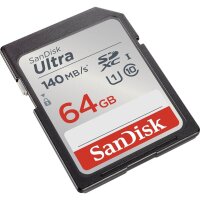 SanDisk Speicherkarte SDXC-Card Ultra, 64 GB, 1 St.