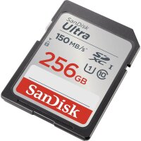 SanDisk Speicherkarte SDXC-Card Ultra, 256 GB, 1 St.