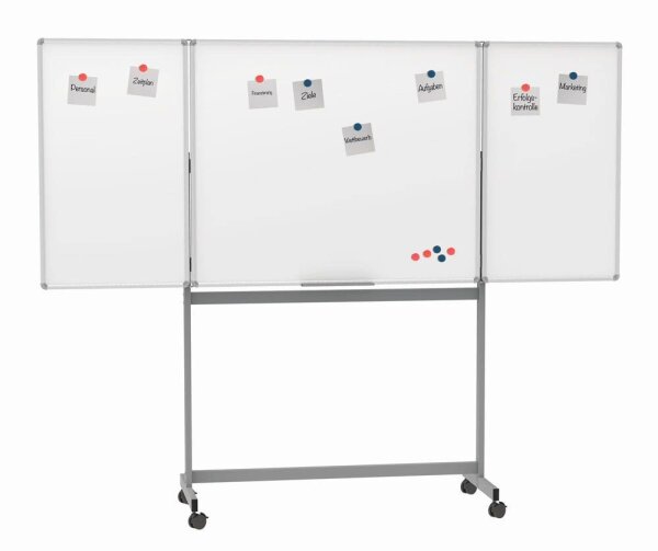 MAUL mobiles Whiteboard MAULstandard 120,0 x 100,0 cm weiß kunststoffbeschichteter Stahl