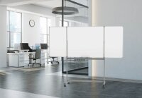 MAUL mobiles Whiteboard MAULstandard 150,0 x 100,0 cm weiß kunststoffbeschichteter Stahl