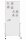 MAUL mobiles Whiteboard easy2move 75,0 x 180,0 cm weiß kunststoffbeschichteter Stahl