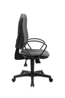 Topstar Bürostuhl Support SY ECO, 8550BMP3 Stoff grau, Gestell schwarz