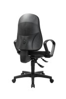Topstar Bürostuhl Support SY ECO, 8550BMP0 Stoff schwarz, Gestell schwarz
