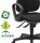 Topstar Bürostuhl Support SY ECO, 8550BMP0 Stoff schwarz, Gestell schwarz