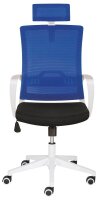 Mayer Bürostuhl mySTUDIO, 2377 502 Stoff blau, Gestell weiß