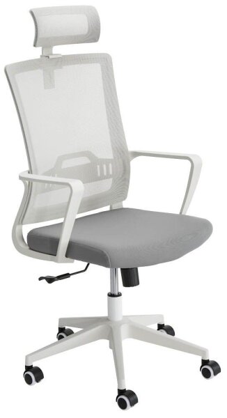 Mayer Bürostuhl mySTUDIO, 2377 508 Stoff grau, Gestell weiß
