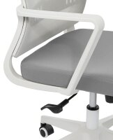 Mayer Bürostuhl mySTUDIO, 2377 508 Stoff grau, Gestell weiß