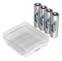 ANSMANN Akkus Ni-MH Mignon AA 2.650 mAh, 4 St.