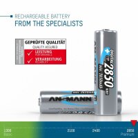 ANSMANN Akkus Ni-MH Mignon AA 2.650 mAh, 4 St.