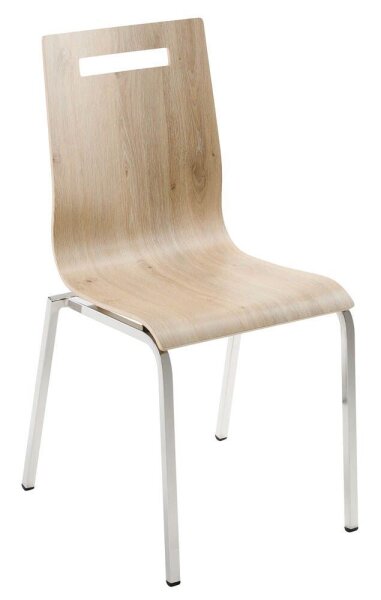 Mayer Stapelstuhl myLIFE 2119 01 75 davos-eiche Holz, 1 St.