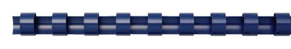 Fellowes Kunststoffbinderücken blau für 20 Blatt, 100 St.