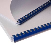 Fellowes Kunststoffbinderücken blau für 40 Blatt, 100 St.