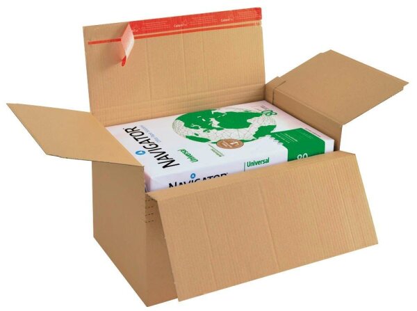 ColomPac® Versandkartons Blitzbodenkartons 325 x 450 x 190 - 310 mm, 10 St.