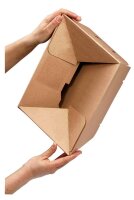 ColomPac® Versandkartons Blitzbodenkartons 325 x 450 x 190 - 310 mm, 10 St.